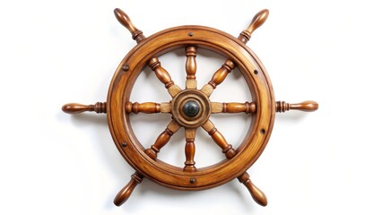 Wooden Ship Wheel