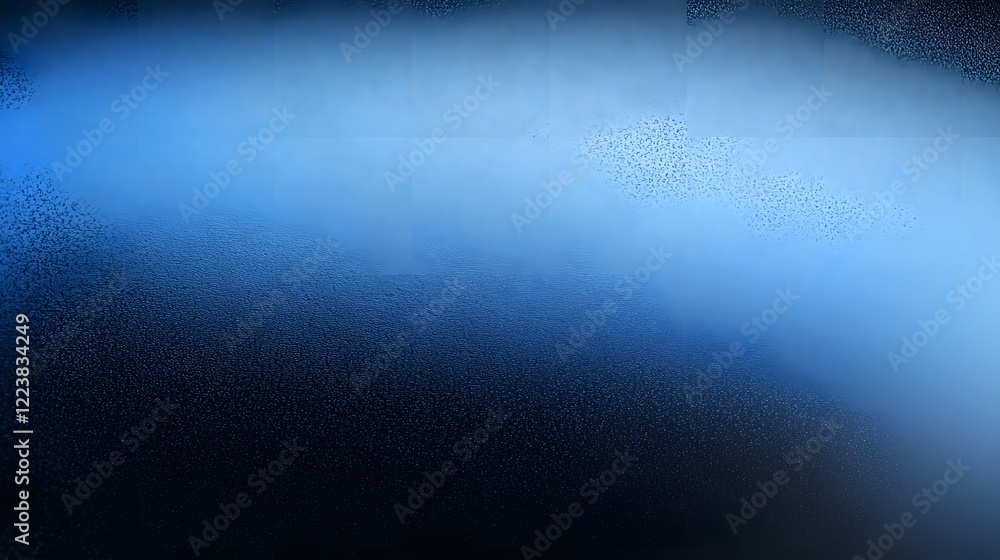 Poster Elegant Blue to Black Gradient with Smooth Transition and Delicate Grainy Texture Providing a Moody and Stylish Aesthetic Ideal for Backgrounds Branding and Visual Compositions