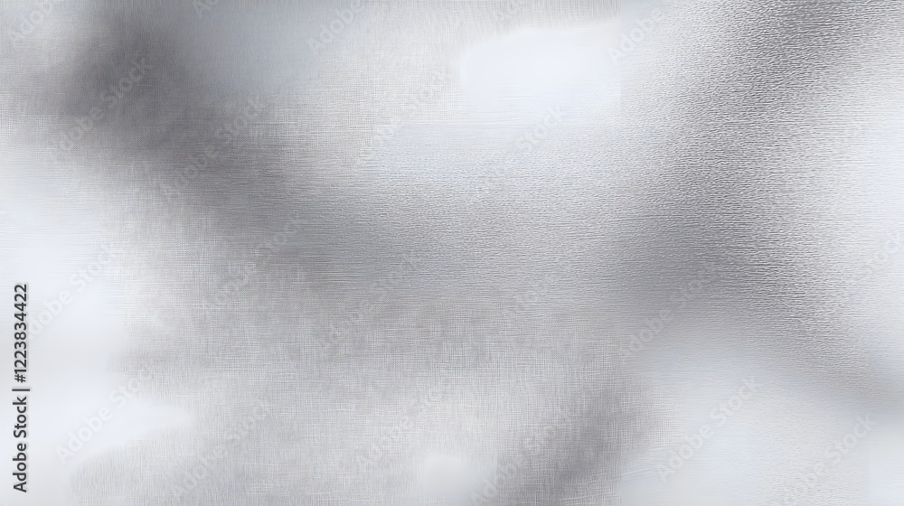 Aufkleber Minimalist Silver Toned Abstract Background with Grainy Texture and Gentle Light Reflections Creating Depth and a Contemporary Aesthetic Ideal for Stylish Presentations and Digital Content