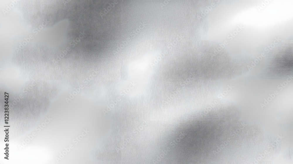 Aufkleber Minimalist Silver Toned Abstract Background with a Fine Grainy Texture and Gentle Light Reflections Adding Depth and a Contemporary Aesthetic Ideal for Stylish Presentations and Digital Content