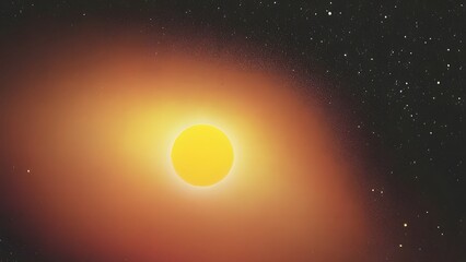 Orange Light Leak Grain Overlay with celestial vibes, glowing warmth, and a cosmic dreamy atmosphere