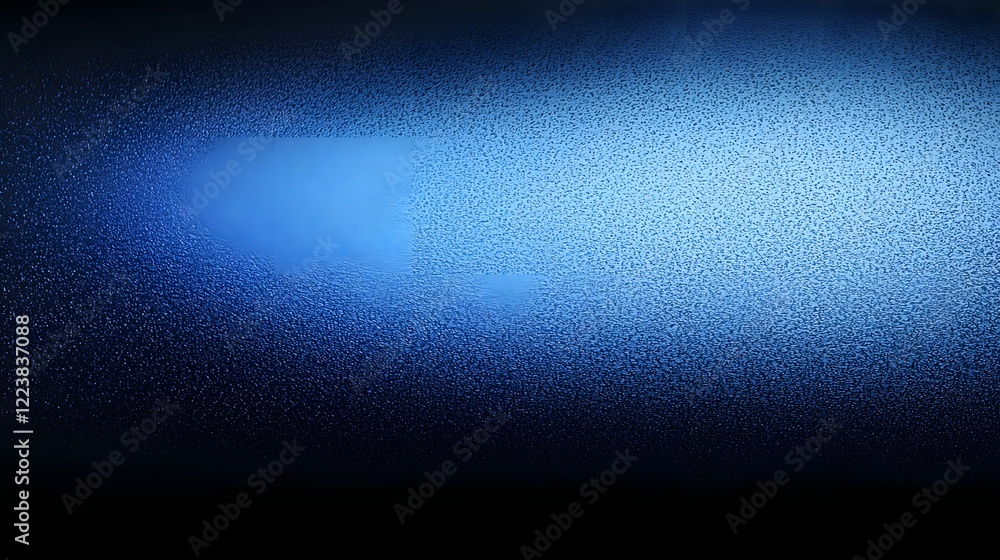 Poster A captivating and visually striking image featuring a soft seamless blend of blue and black hues with a fine grainy noise overlay  This creates a moody atmospheric and stylish visual effect