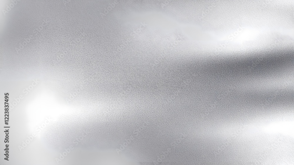 Poster Elegant and Sophisticated Silver Abstract Background with Subtle Grain Texture Reflecting Soft Light Creating a Luxurious and Modern Visual Effect