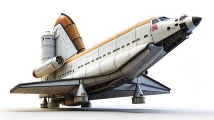 Space Shuttle on Landing Gear