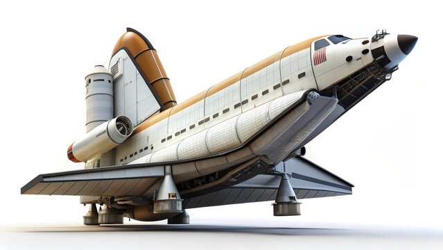 Space Shuttle on Landing Gear
