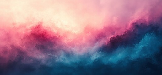 Dreamy Abstract Background Soft Pastel Gradient Light Blue Pink Purple Impressionist Style