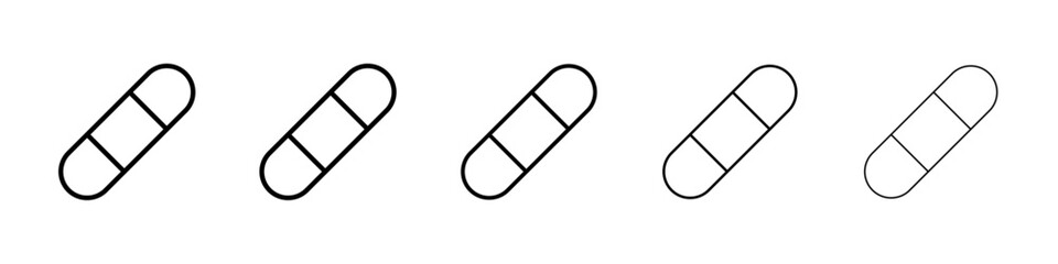 Bandage icon Vector logo sign