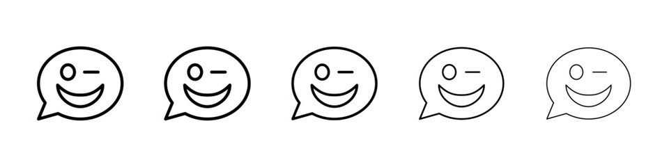 Bitmoji icon Vector logo sign