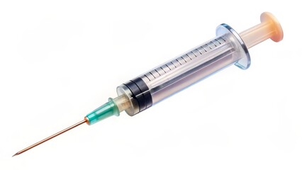 Fototapeta premium Medical Syringe Close-up