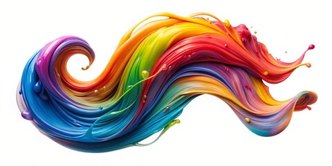 Fototapeta premium Abstract Colorful Swirl