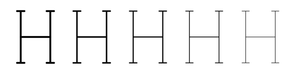 Heading icon Vector logo sign