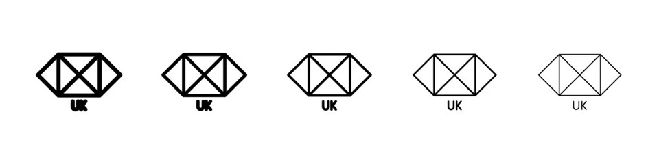 Hsbc UK icon Vector logo sign