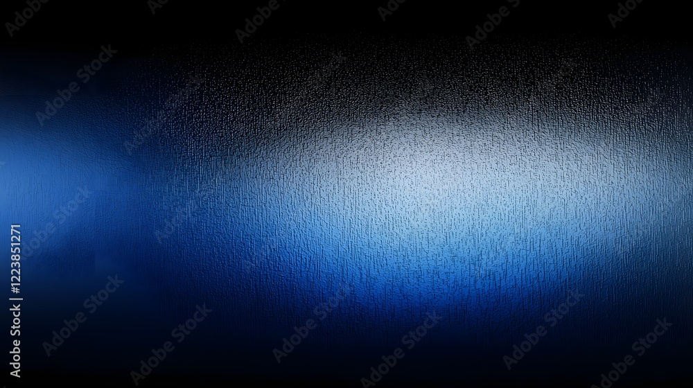 Poster Dramatic Atmospheric Gradient of Dark Blue and Black with Intricate Noise Effect Creating Depth Richness and a Sense of Contemplative Serenity in an Abstract Digital Art Piece