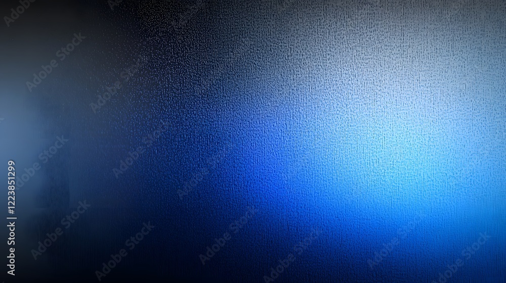 Poster A moody and stylish gradient texture blending deep blue and dark black tones with a subtle grain effect creating a dynamic and atmospheric background perfect for digital art graphic design