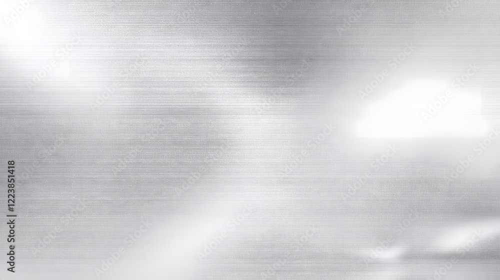 Aufkleber elegant and minimalist silver abstract backdrop featuring delicate grain textures and captivating li