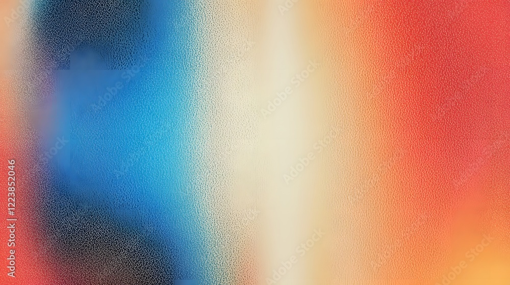 Aufkleber Captivating abstract vibrant gradient background with a soft grainy noise texture  Ideal for creating eye catching poster designs dynamic digital banners and striking modern cover layouts