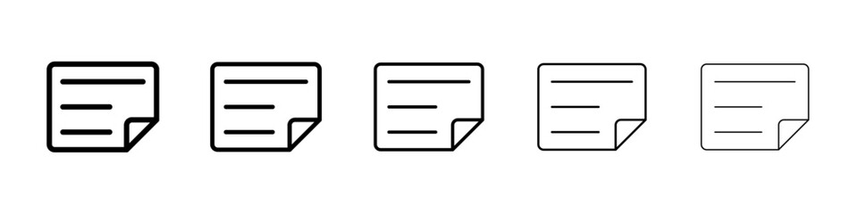 News icon Vector logo sign