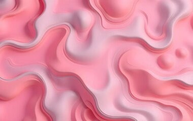 Fototapeta premium Abstract Wave element Background 3d Rendering, Colorful modern