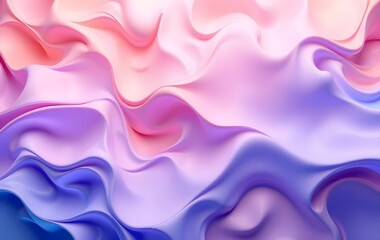 Obraz premium Abstract Wave element Background 3d Rendering, Colorful modern