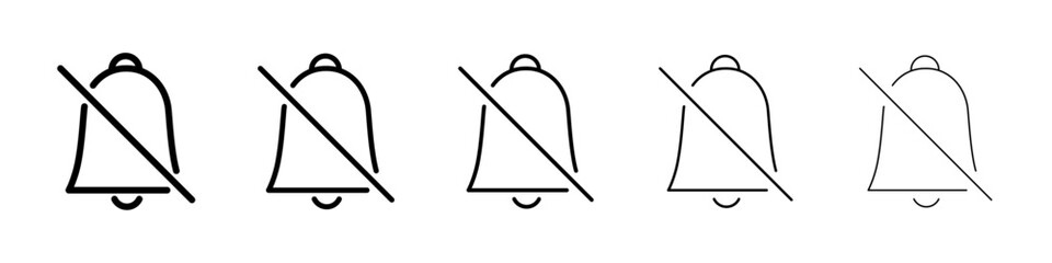 Silent icon Vector logo sign