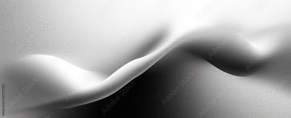 Poster black white gradient abstract monochrome texture background with smooth gradients and soft lighting