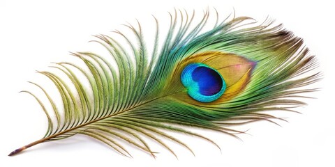 Obraz premium Peacock Feather Detail