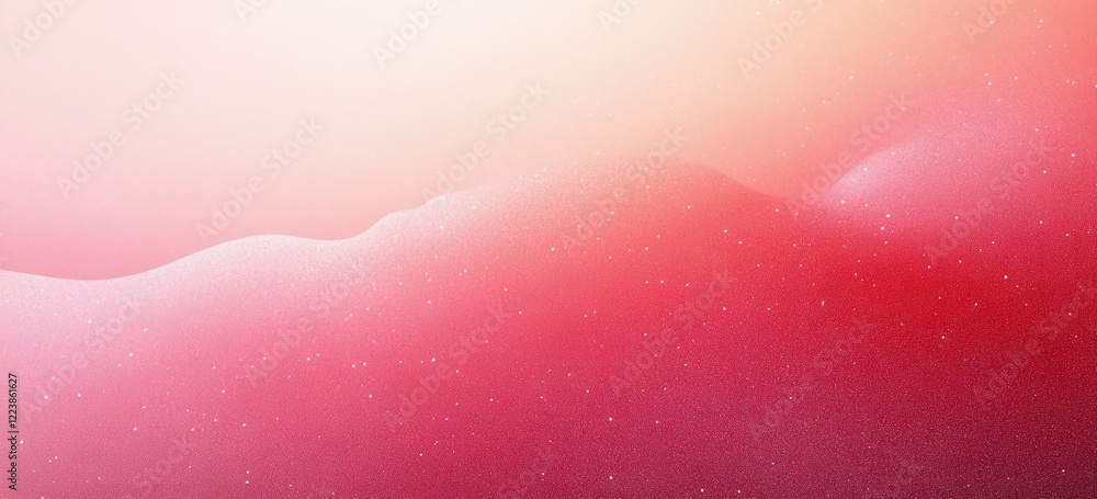 Aufkleber gradient background pink red minimalist smooth texture calming atmosphere soft light