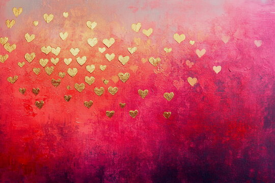 Soft romantic gradient background fading from deep red to gentle pink. Perfect for Valentine’s Day, love themes, and wedding invitations.
