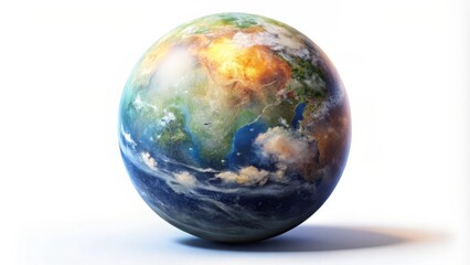 Earth Globe Illustration