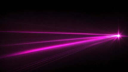 Obraz premium Abstract Purple Laser Beams Glowing Light Rays Bright Starburst Background