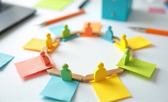 effective communication and collaboration concept