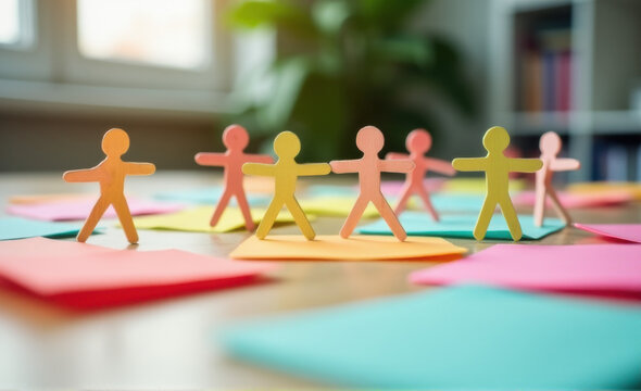 working together collaboration concept