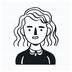 people avatar sketch design illustration hand drawn