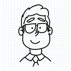 people avatar sketch design illustration hand drawn