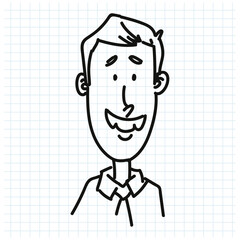 people avatar sketch design illustration hand drawn