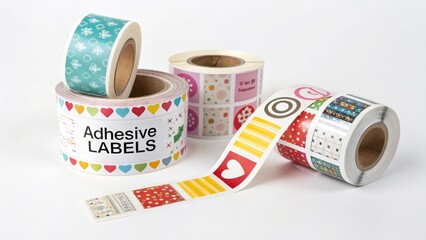 Rolls of Adhesive Labels