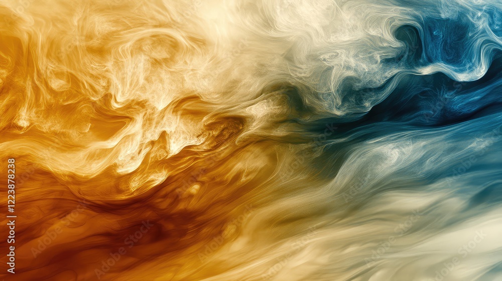Poster a slow and gentle wisp of smoke rising and fading into the air, forming smooth, ethereal patterns.