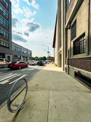 New York City Street - Upper West Side - West End Avenue - Hudson River - Manhattan 