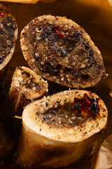 Homemade Roasted Beef Bone Marrow