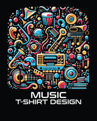 Music Vector Logo Design