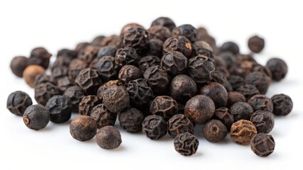 Obraz premium Black Peppercorns Pile