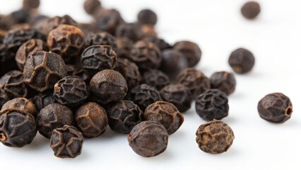 Obraz premium Black Peppercorns Close-up