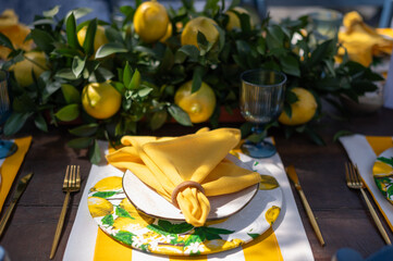 Casamento, buffet, decora&ccedil;&atilde;o, elementos, prato, mesa, alimentos, decorado, festa, debutante