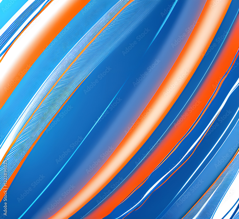 Poster bright orange blue multicolor colorful background mixed waves color gradient texture swirl spiral.ge