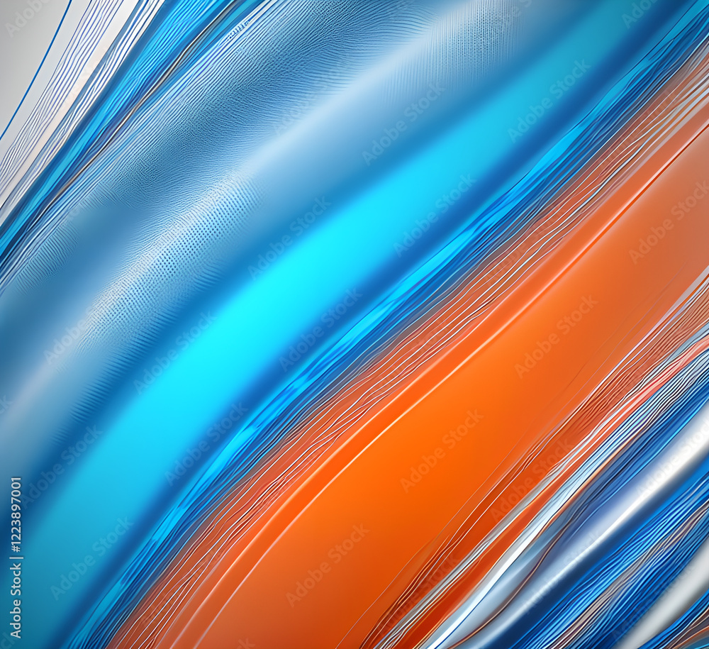 Poster bright orange blue multicolor colorful background mixed waves color gradient texture swirl spiral.ge