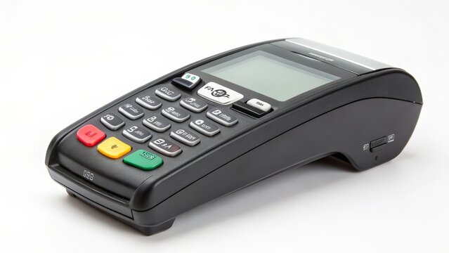 Black POS Terminal Device