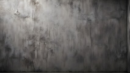 Obraz premium High-resolution texture of a dark gray concrete wall with subtle imperfections and a distressed look, ideal for backgrounds and design projects.