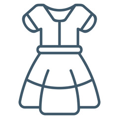 Dress  Icon Element For Design