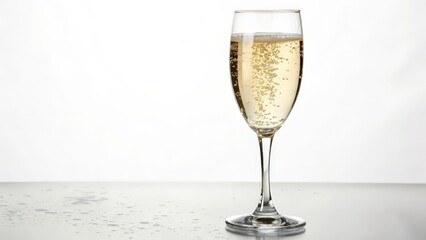 Champagne in Flute Glass