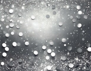 シルバーグリッターのテクスチャ背景